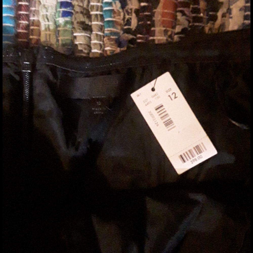 The Limited strapless ruffle cocktail dress 12 nwt - Picture 4 of 4